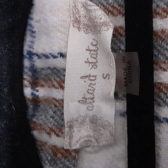 Altar'd State Long Sleeve Button Front Crop Jacket - Picture 8 of 10